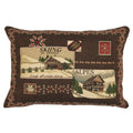 Gobelin kussen alpen alpes 30x45cm