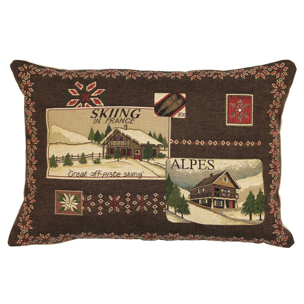 Gobelin kussen alpen alpes 30x45cm
