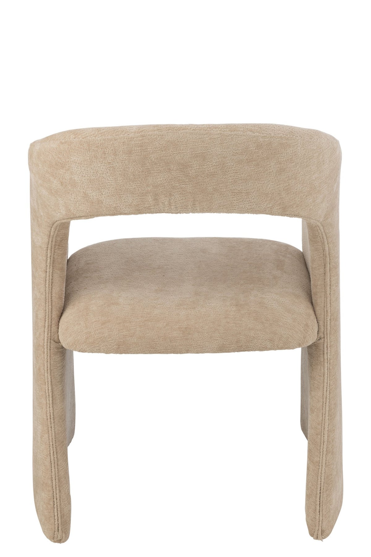 J-Line Anise Stoel Textiel Beige
