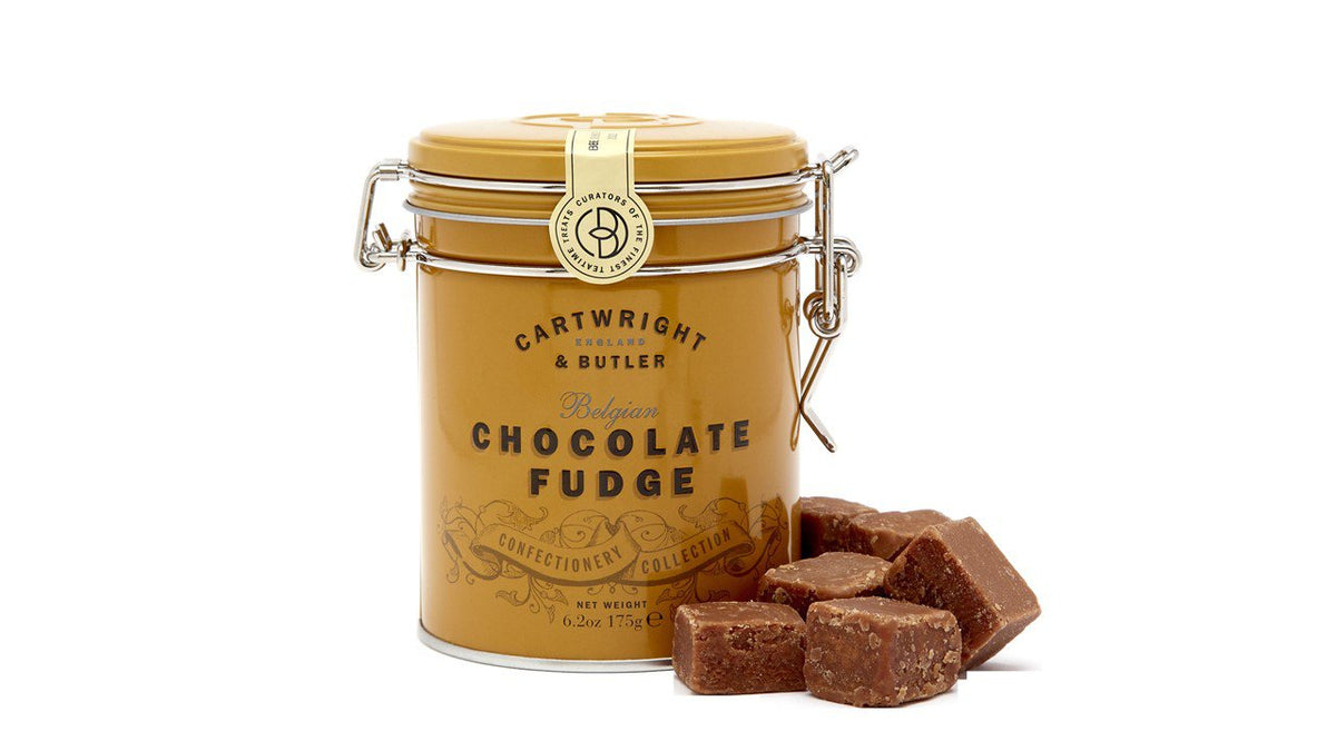 Cartwright & Butler - Belgian Chocolate Fudge in Blik