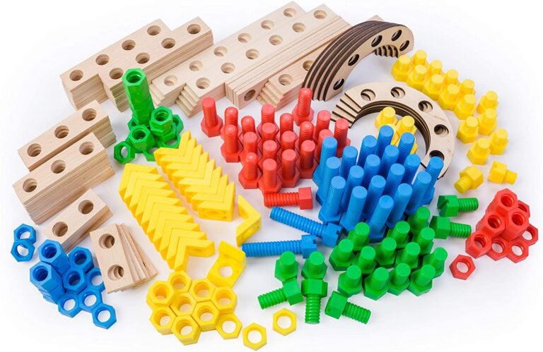 Constructieset Constructor Junior van hout- 75 onderdelen