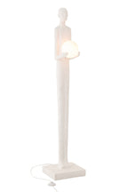 J-Line lamp Person - polyresin - wit