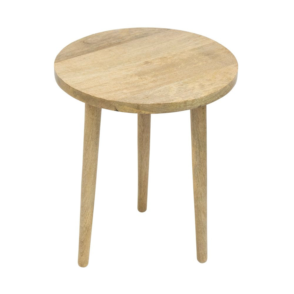 Tafel mango hout dia 40cm