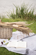 Opbergmand 51x22x40 cm Bruin Rotan Mand