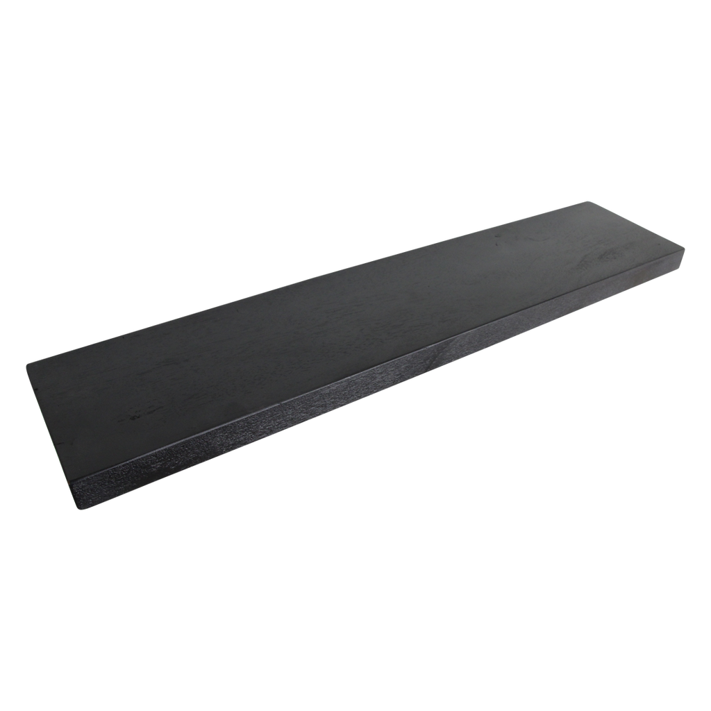 Zwevende wandplank zwart