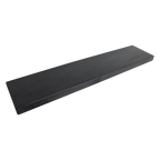Zwevende wandplank zwart