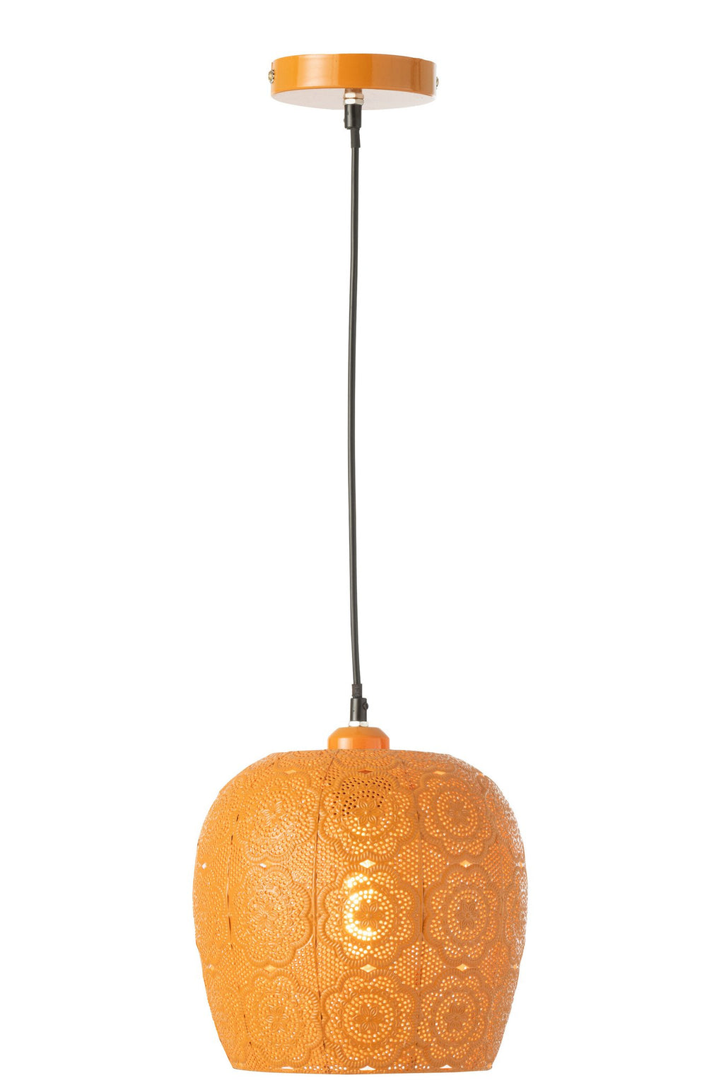 J-Line Hanglamp Alive Metaal Oranje