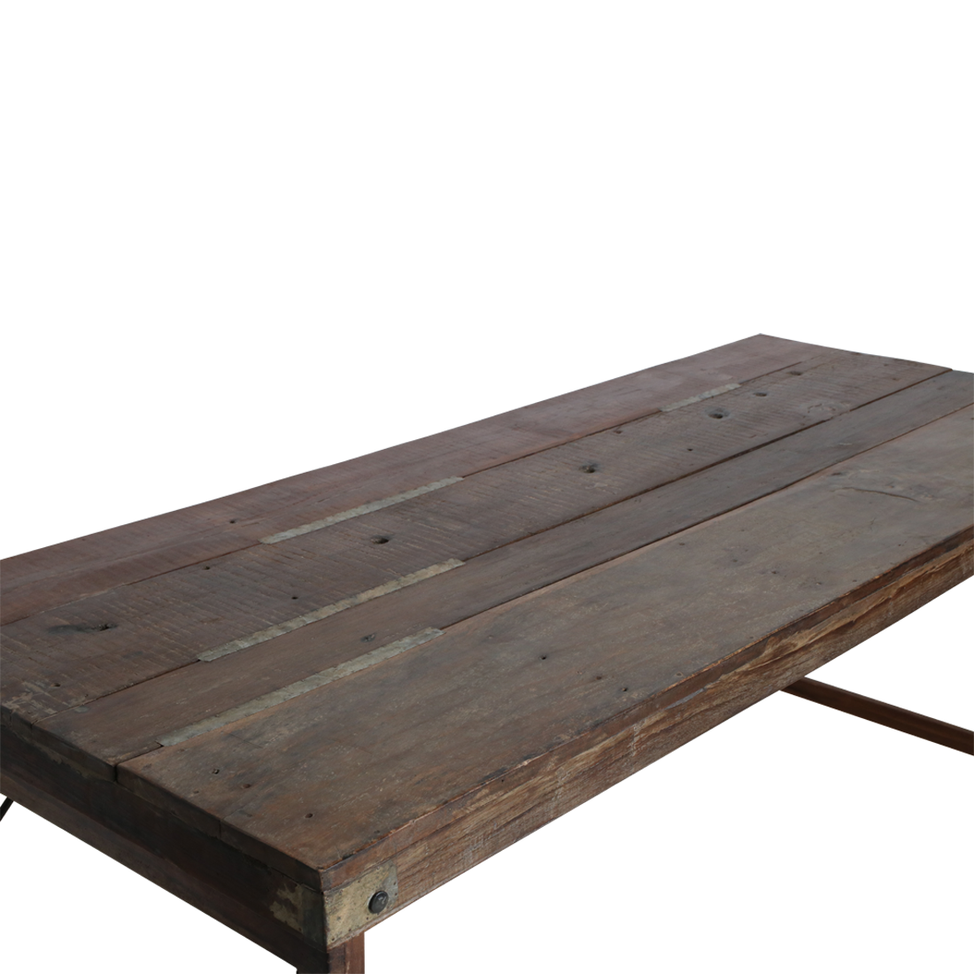 Eettafel bruin opklapbaar XL
