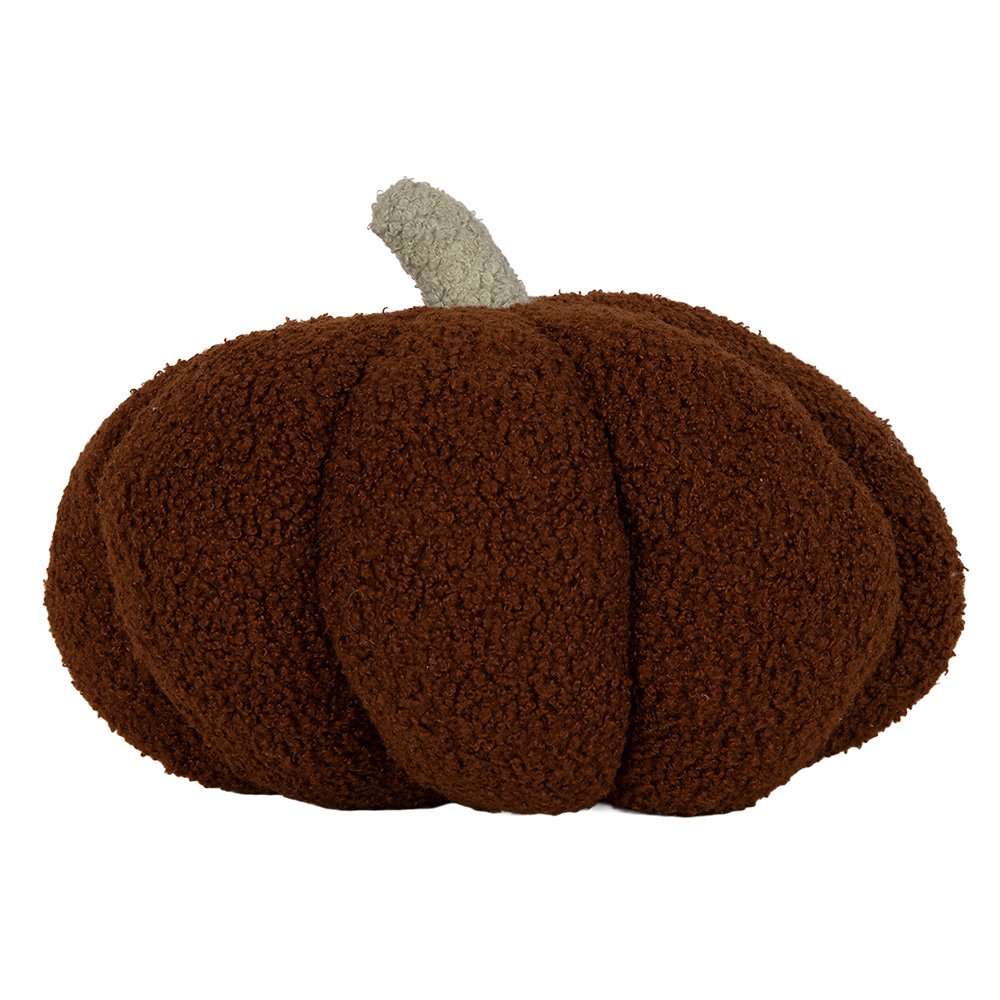 Decoratie Pompoen Ø 30x18 cm Bruin Polyester