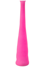 J-Line vaas Bottle - glas - roze - large - 100 cm hoog