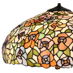 Tiffany Tafellamp Ø 46x72 cm Groen Glas Tiffany Bureaulamp