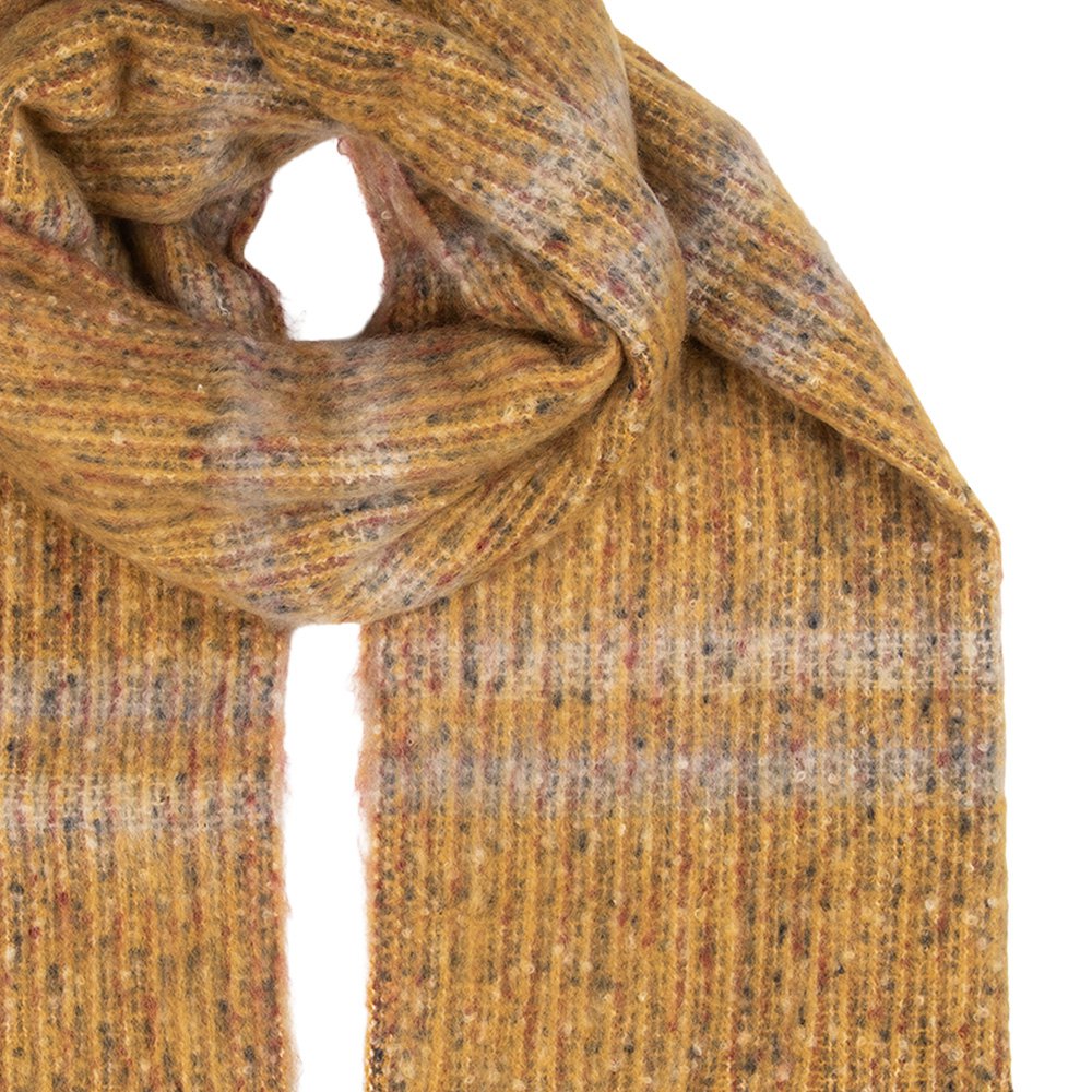 Wintersjaal Dames 50x210 cm Geel Textiel