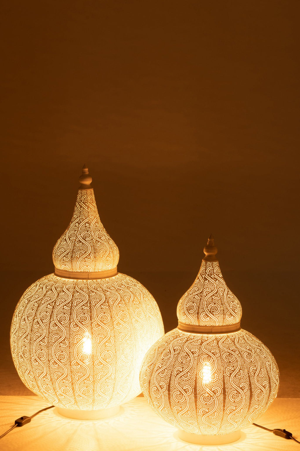 J-Line lamp Aladin - metaal - wit - large