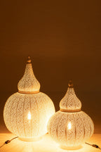 J-Line lamp Aladin - metaal - wit - large