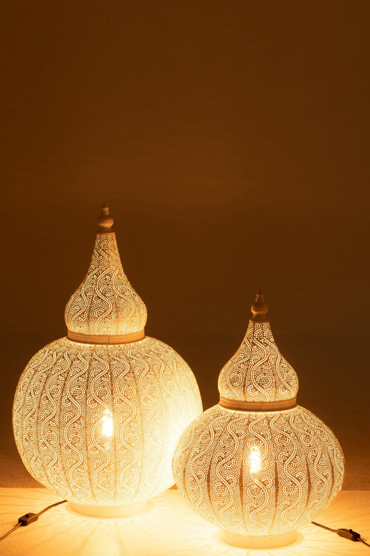 J-Line lamp Aladin - metaal - wit - large