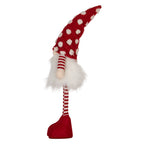Kerstdecoratie met LED-verlichting Kabouter 8x12x56 cm Rood Synthetisch