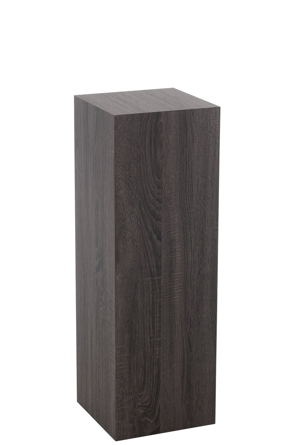 J-Line Sokkel Rechthoekig Grijs Mdf/Fineer Medium