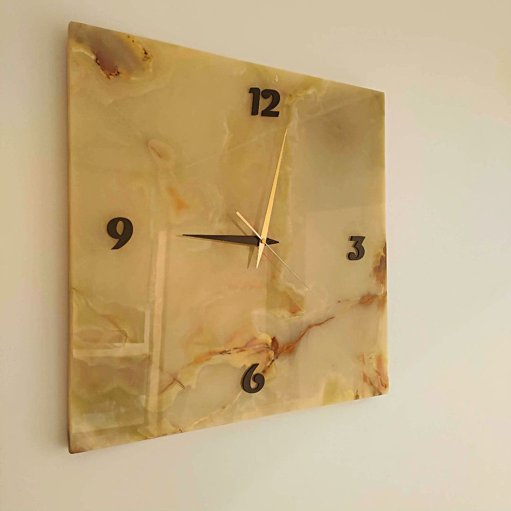 Grote wandklok Onyx