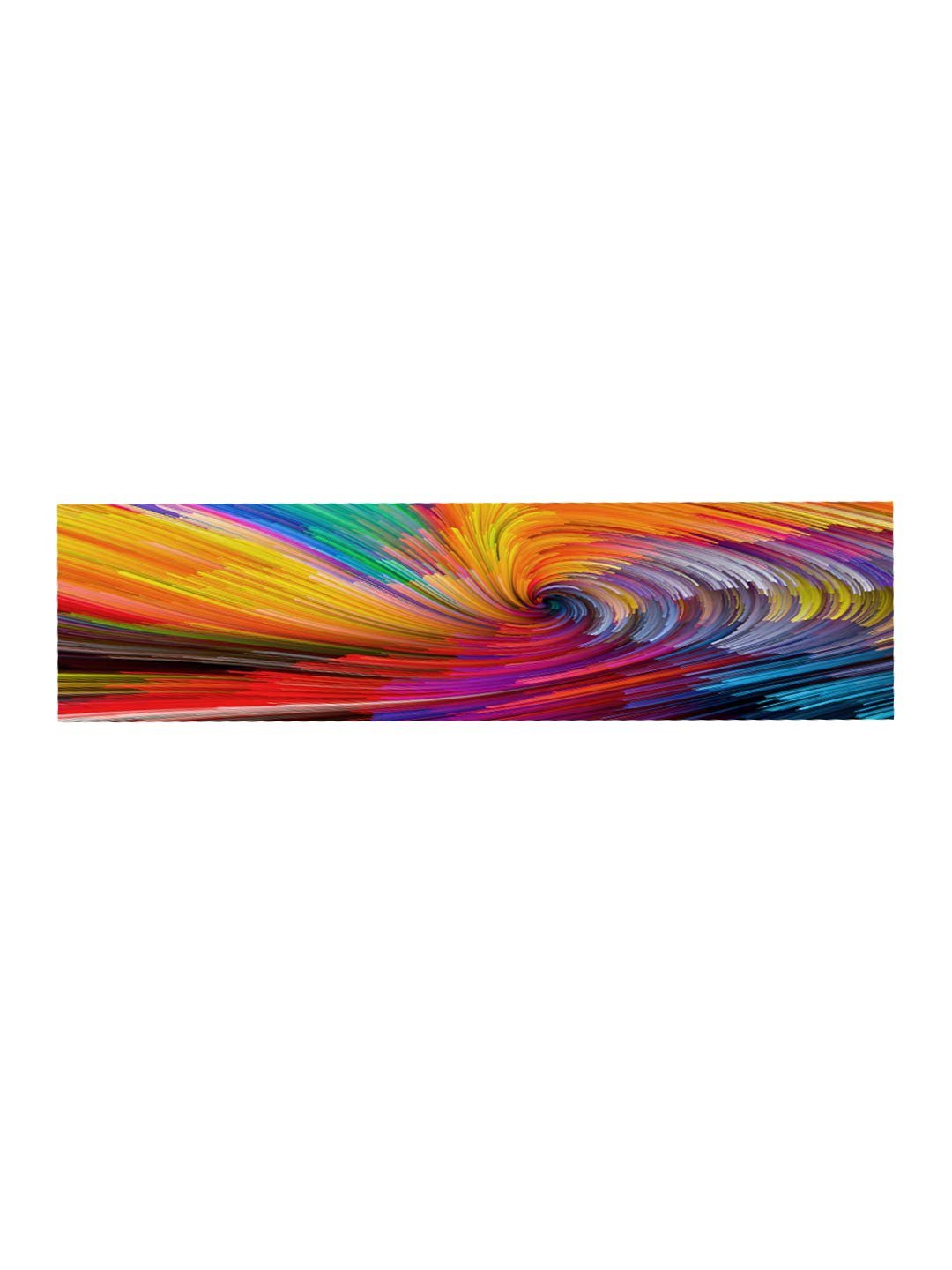 Tafelloper – Digitale print van polykatoen, veelkleurige tint – 13''x49''