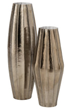 J-Line vaas - aluminium - goud - large