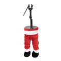 Kerstdecoratie Beeld Kerstman 17x13x35 cm / 3xAA Rood Kunststof