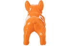 J-Line decoratie Bulldog - hout - oranje