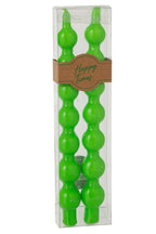 J-Line kaars Kalebas - groen - 5U - doos van 2