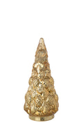 J-Line decoratieboom - glas - goud