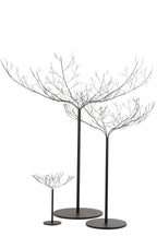J-Line decoratie Boom - metaal - zwart - large