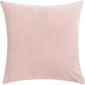 Velvet Linenlook kussen roze 60x60cm