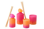 J-Line geurstokjes Oasis - Summer In The Air - glas - roze - large