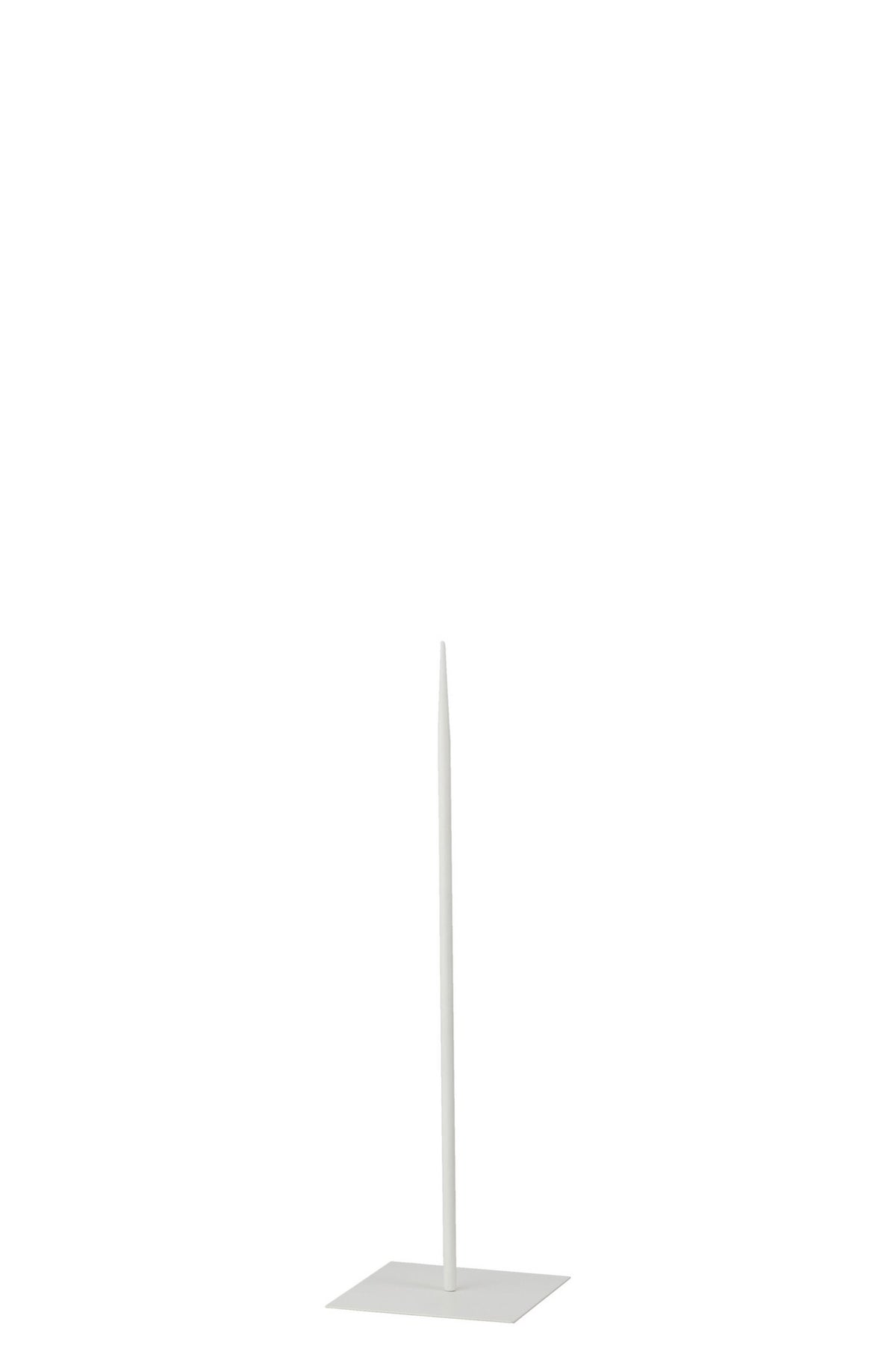J-Line decoratiering op pin metaal wit 60 cm