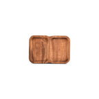 Serveerschaal 28x19xH3cm 2 delen Chop
