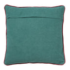 Yvette | Kussen | 45x45 cm bergaanzicht | Groen | Hoii | Met luxe binnenkussen