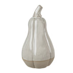 Decoratie Pompoen 15 cm Beige Porselein