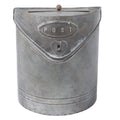 Brievenbus 24x10x29 cm Grijs IJzer Wandbrievenbus