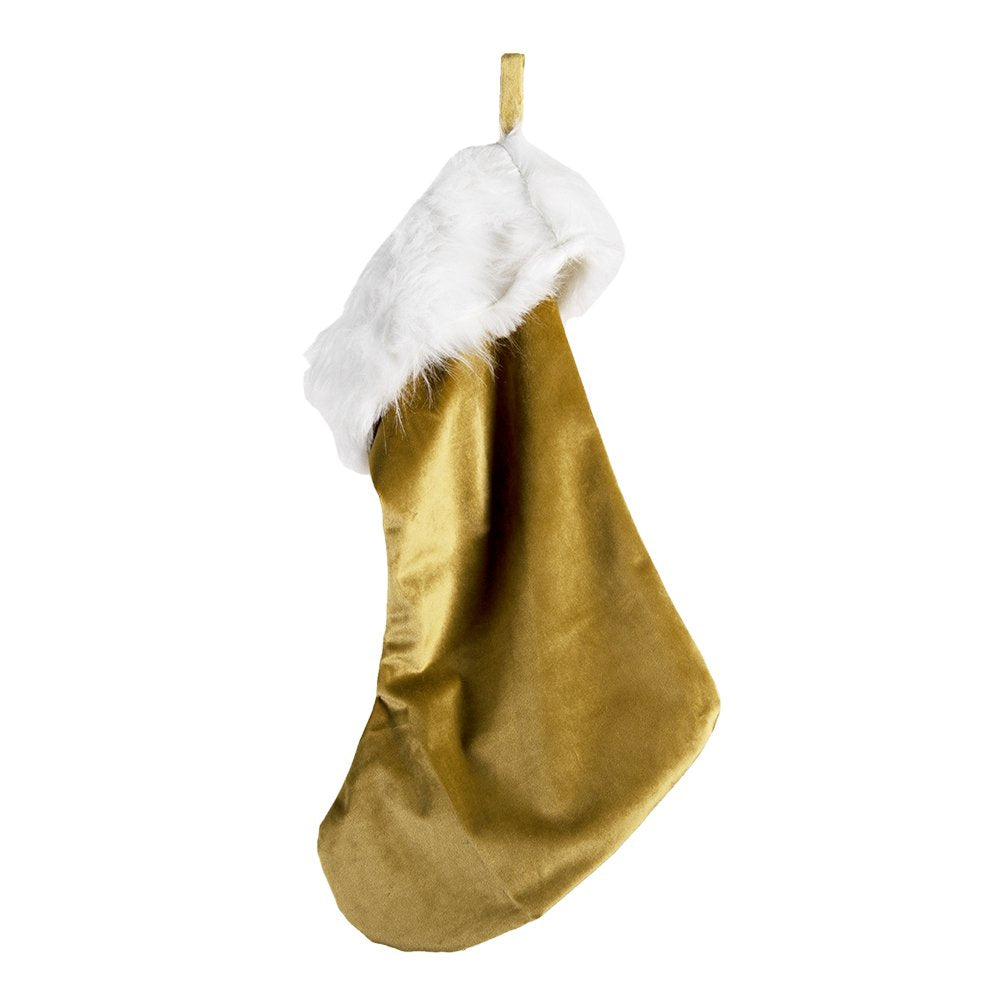 Kerstsok Kerstsok 45 cm Bruin Synthetisch