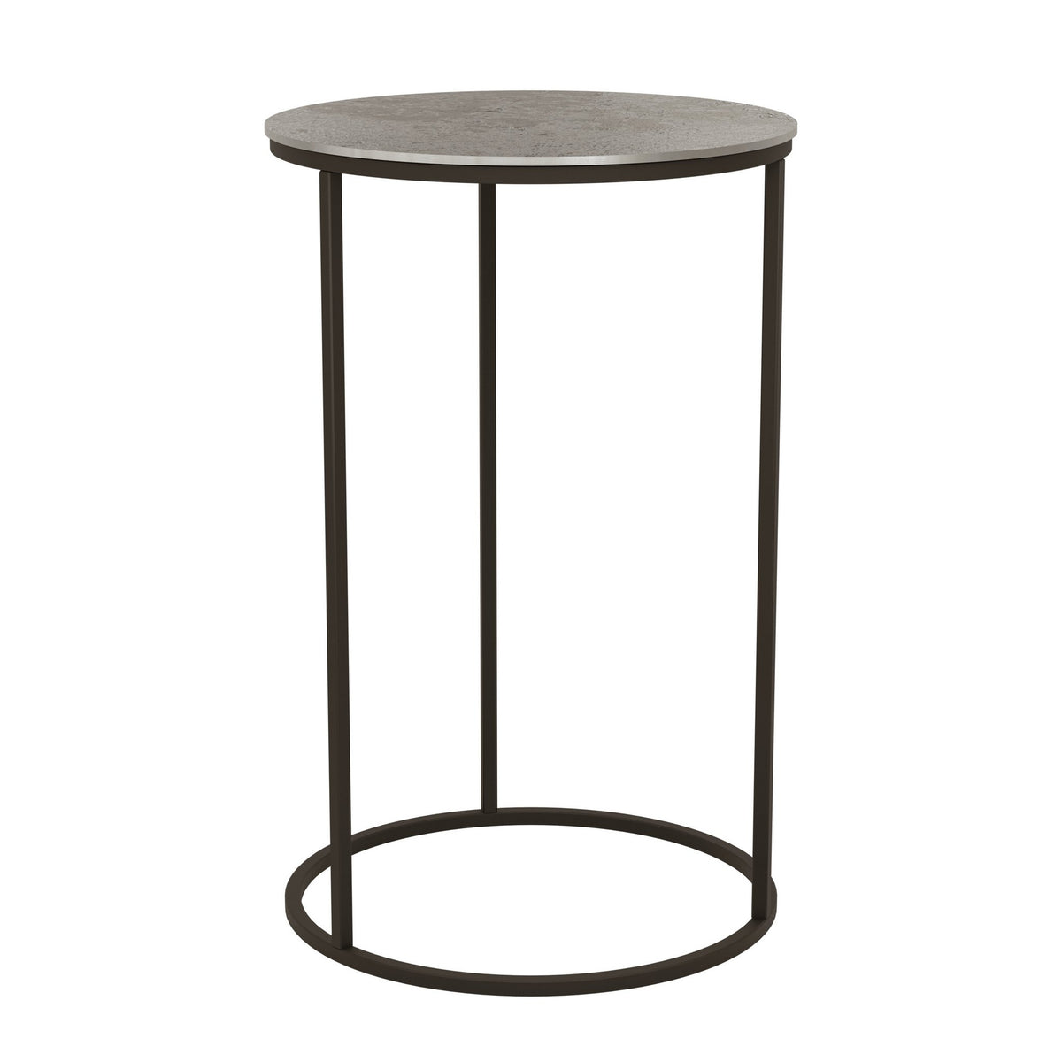 Bijzettafel Aghleam messing 55x42cm