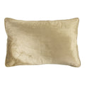 Groot kussen fluweel goud 40x60cm