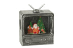 J-Line decoratie Waterbol Televisie - kunststof - mix