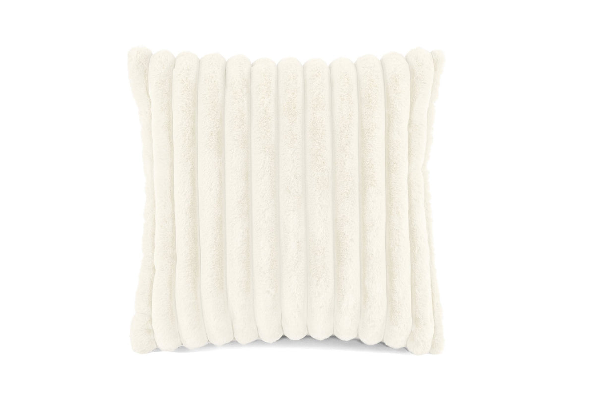 Cushion (filled) Bubble rabbit fur - 45x45cm