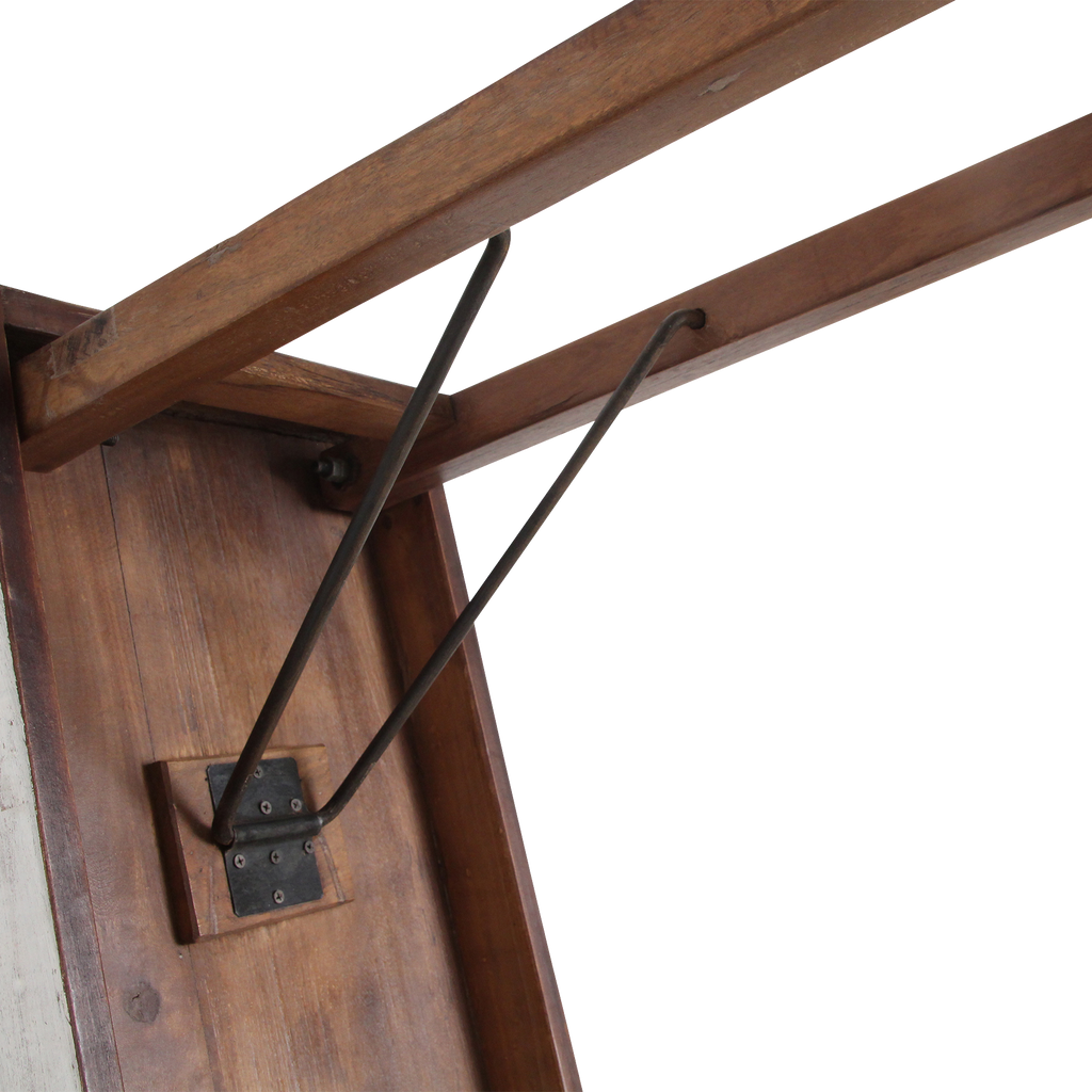 Console tafel wit opklapbaar