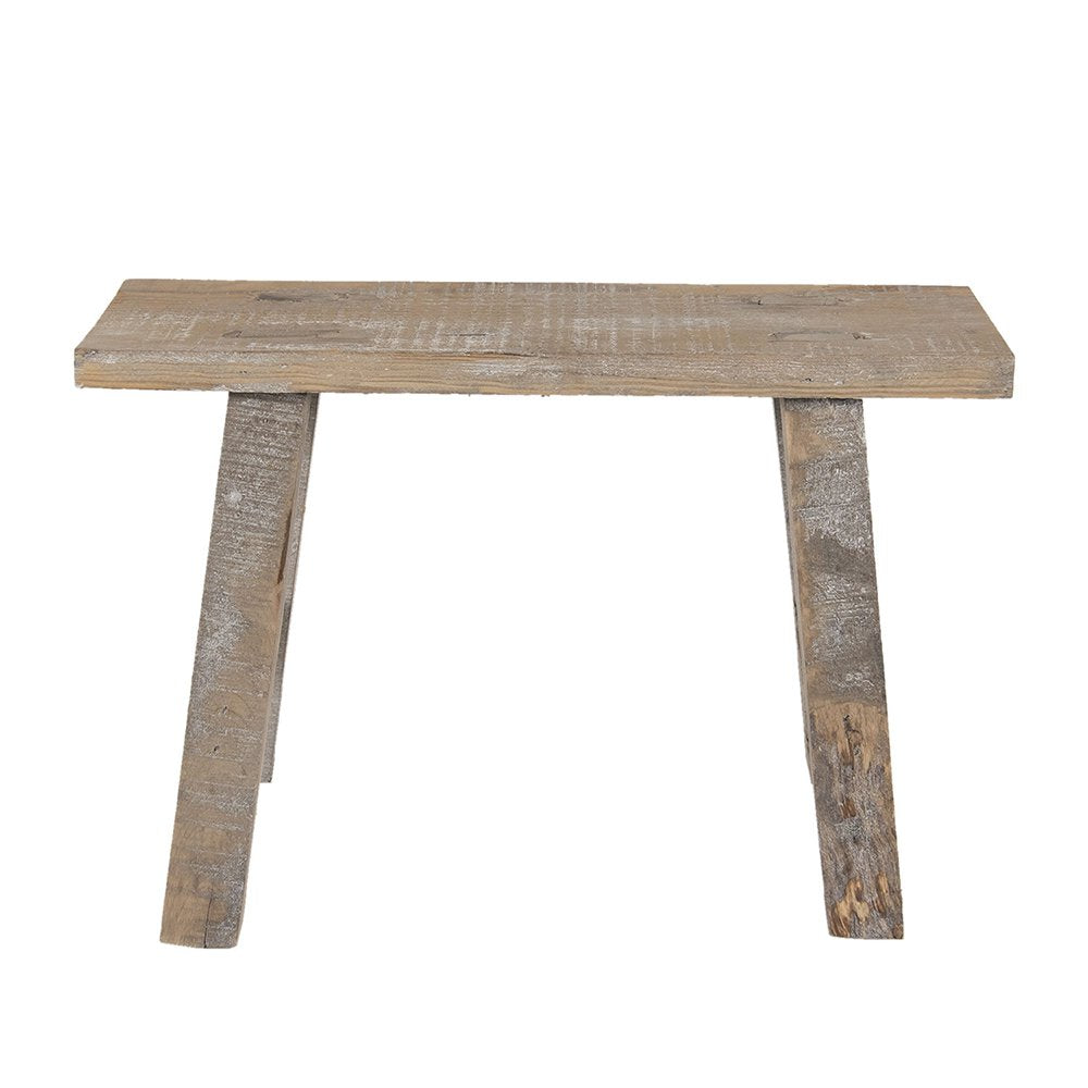 Plantentafeltje 40x14x27 cm Bruin Hout Plantenstandaard