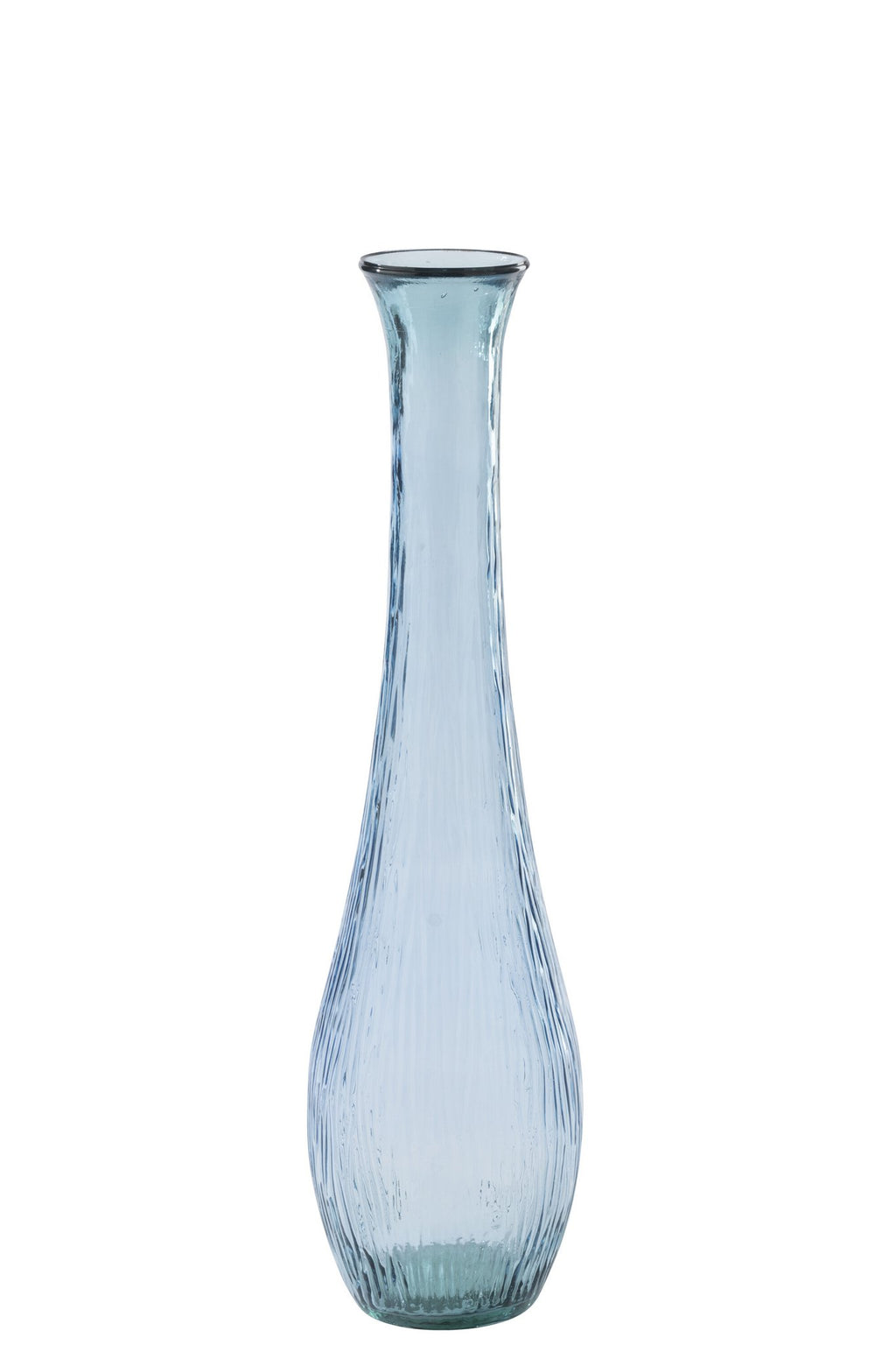 J-Line vloervaas - glas - lichtblauw
