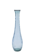 J-Line vloervaas - glas - lichtblauw
