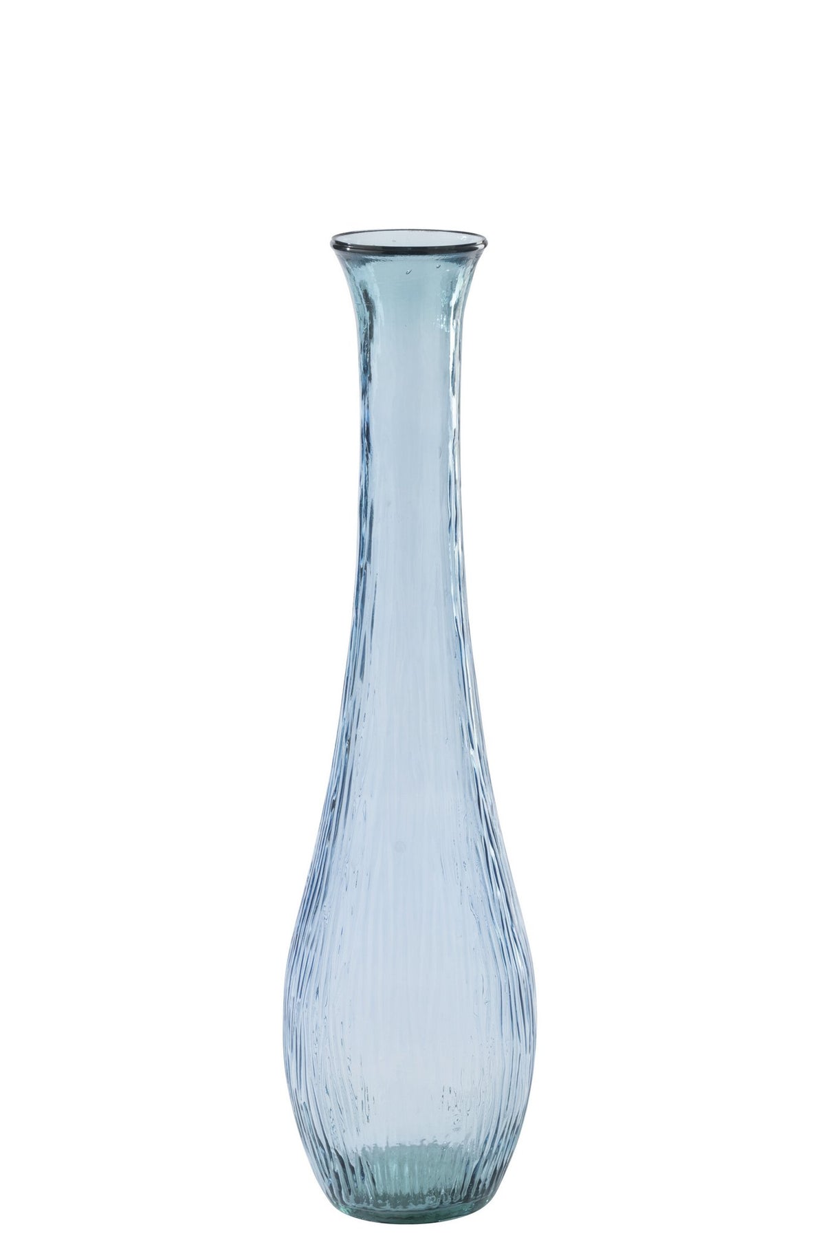 J-Line vloervaas - glas - lichtblauw