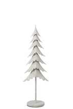 J-Line Boom - ijzer - wit - medium