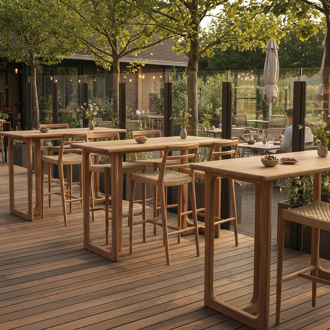 Primavera tuintafel/bartafel - 160x80x105 cm