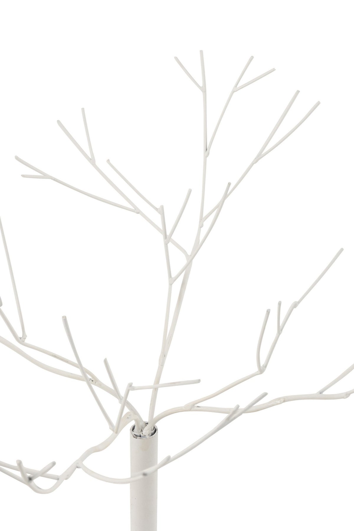 J-Line decoratie Boom - metaal - wit - small