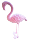 Kunststof flamingo 28cm roze